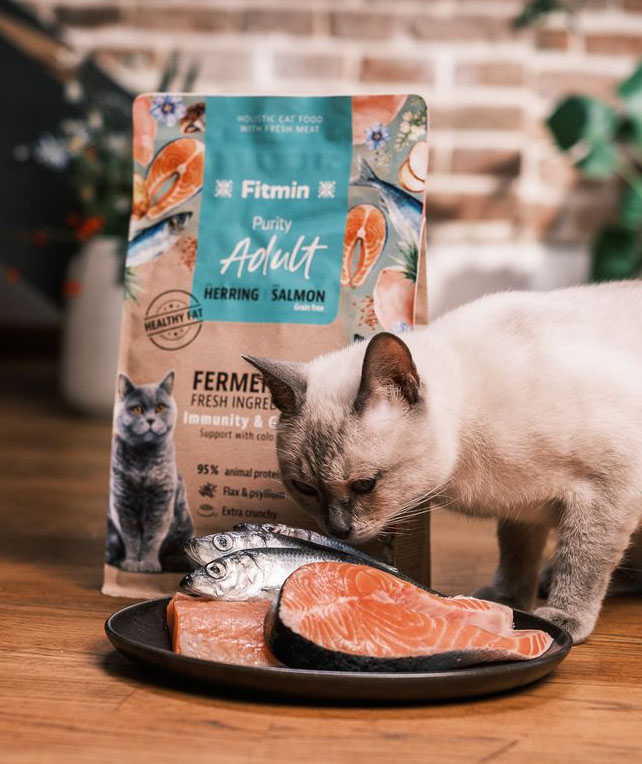 Purity Cat Herring & Salmon Healthy Fat